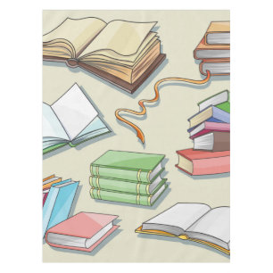 Nappe Motif de livre