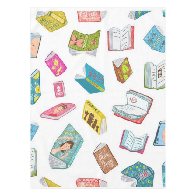 Nappe Motif de livre (Devant)