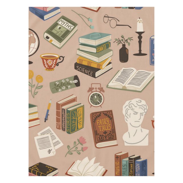 Nappe Motif de livre (Devant)