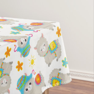 Nappe Motif De Llamas, Cute Llamas, Alpacas, Fleurs