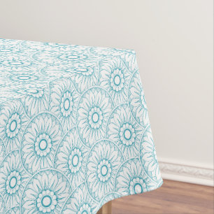 Nappe Motif de médaillon Vintage Abstrait