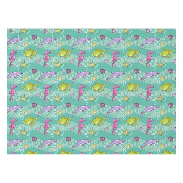Nappe Motif de mer d'été (Devant (Horizontal))