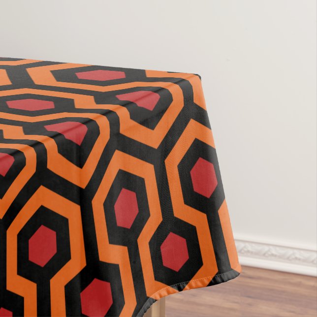 Nappe Motif de moquette d'hôtel emblématique (In Situ)