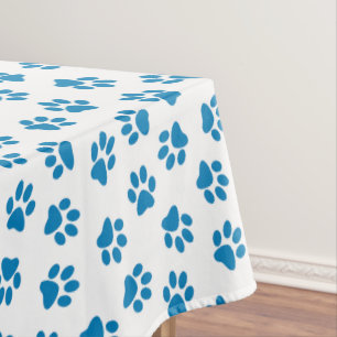 Nappe Motif De Pailles, Paniers De Chien, Paniers Bleus