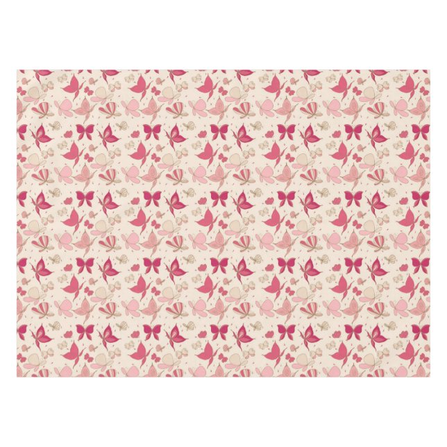Nappe motif de papillon 3 (Devant (Horizontal))