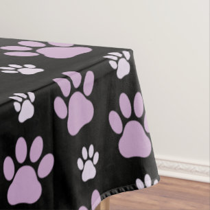 Nappe Motif De Pâtes, Pâtes Lilac, Pâtes De Chien, Empre