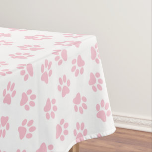 Nappe Motif De Pâtes, Poches De Chien, Bébés Pailles Ros