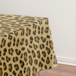 Nappe Motif de peau Poster de animal léopard