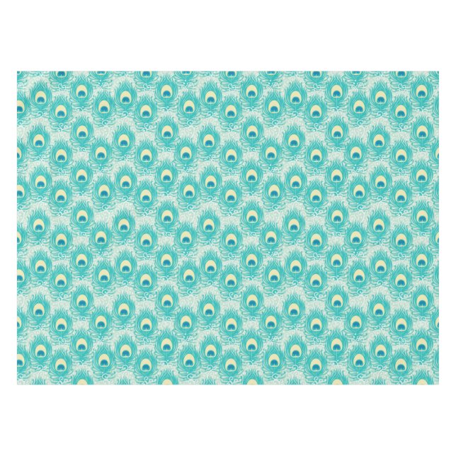 Nappe Motif de plumes de paon (Devant (Horizontal))