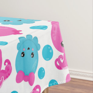 Nappe Motif de poulpe, poulpe mignonne, Animaux de mer