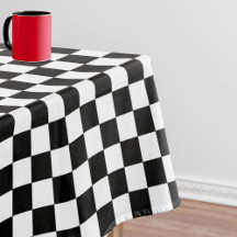 Motif de tableau de À damiers noir et blanc