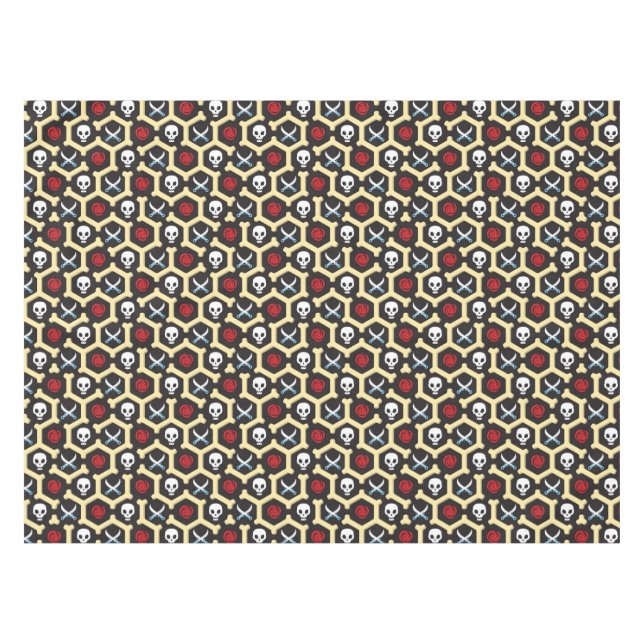Nappe Motif de thème de bandit (Devant (Horizontal))