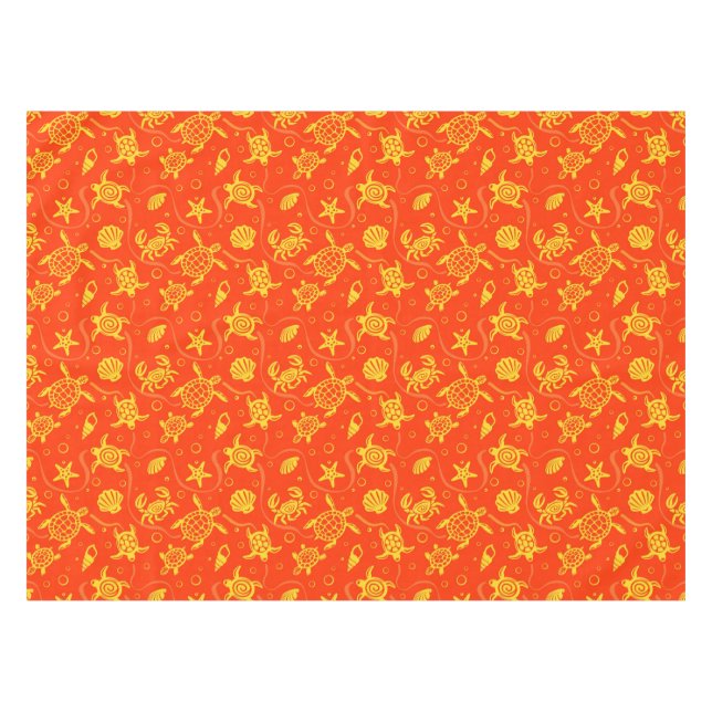 Nappe Motif de tortues (Devant (Horizontal))