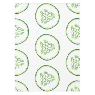 Nappe Motif de tranches de concombre