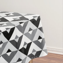 Motif de triangle moderne de couleur personnalisée
