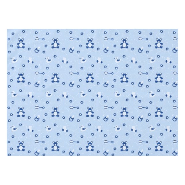 Nappe Motif d'édredon de bébé (Devant (Horizontal))