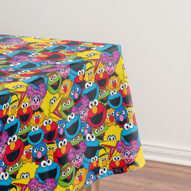 Nappe Motif d'équipage de la rue Sesame (In Situ)