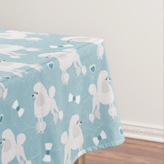 Nappe Motif des nouilles et des vaches blanches