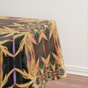 Nappe Motif d'étude de feuille