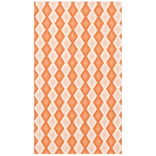 Nappe Motif diamant orange