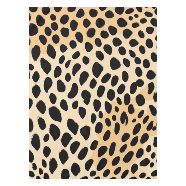Nappe Motif d'impression Cheetah (Devant)