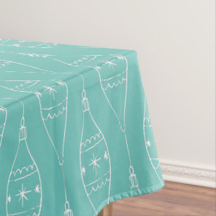 Nappe Motif d'ornement moderne rétro du milieu du siècle