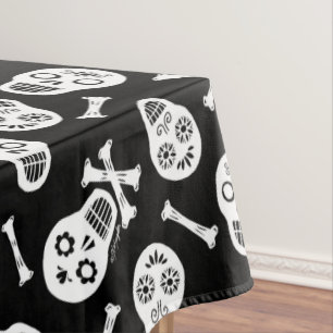 Nappe Motif du livre blanc Dia de los Muertos