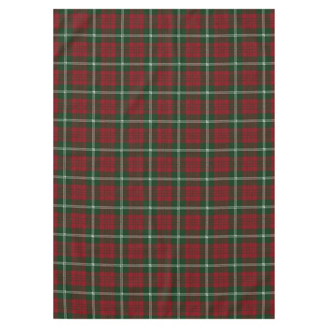 Nappe Motif écossais de Noël Tartan Plaid (Devant)