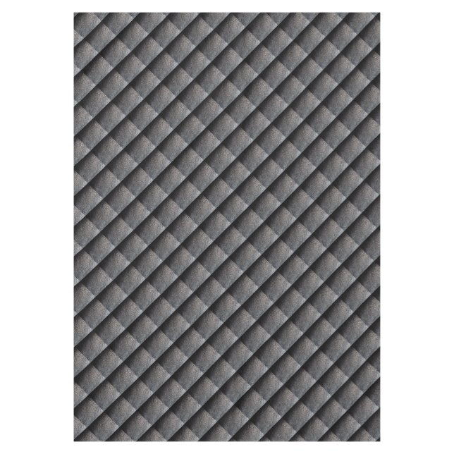 Nappe Motif en cuir noir (Devant)