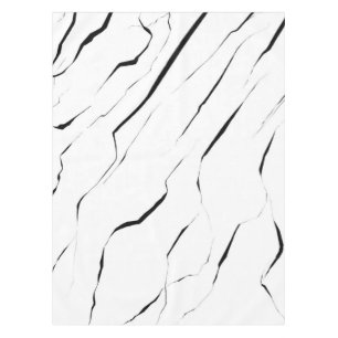 Nappe Motif en marbre blanc noir moderne