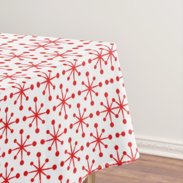 Nappe motif étoile des années 1950 (In Situ)