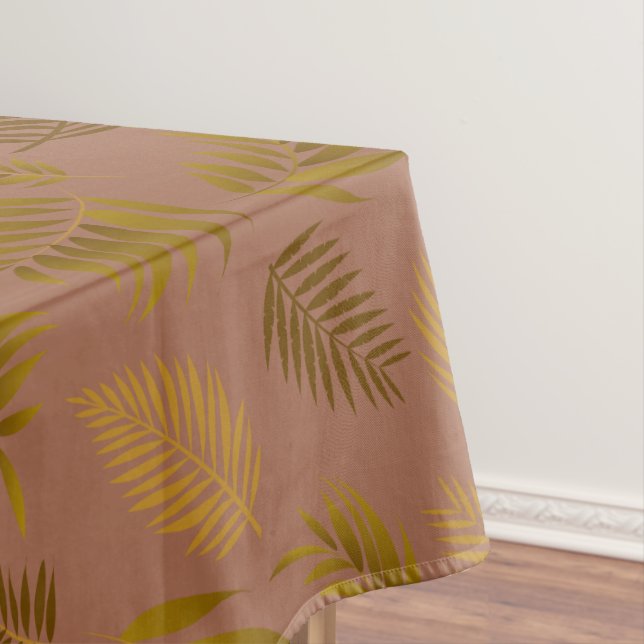 Nappe Motif Feuille tropical 15 (In Situ)