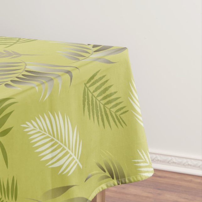 Nappe Motif Feuille tropical 17 (In Situ)