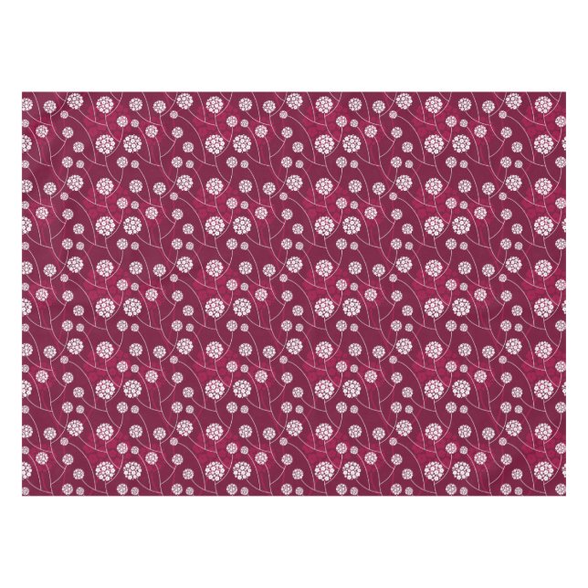 Nappe Motif floral abstrait (Devant (Horizontal))