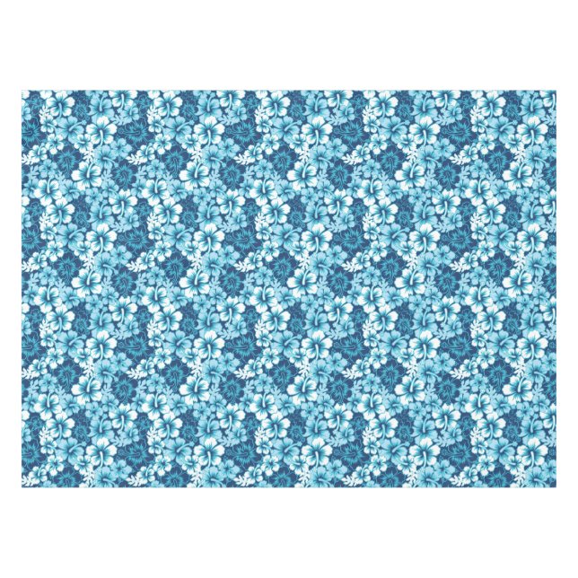 Nappe Motif floral de ketmie de surf (Devant (Horizontal))