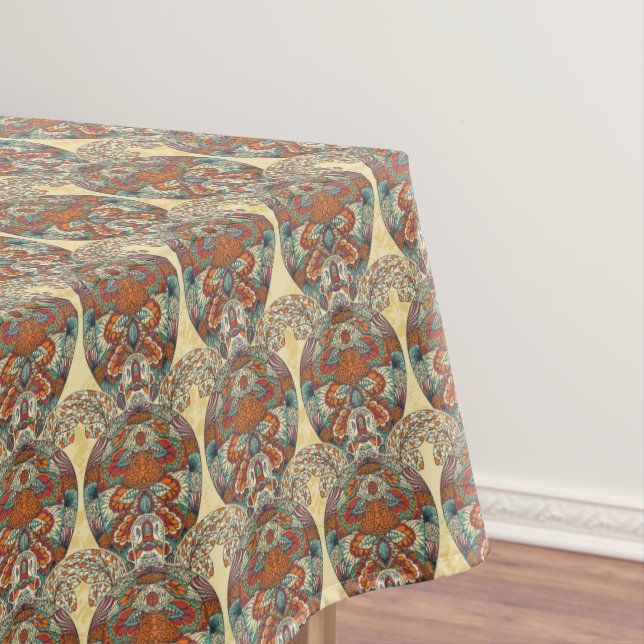 Nappe Motif floral de tortue (In Situ)