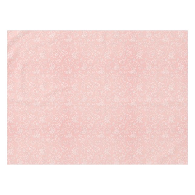 Nappe Motif floral décoratif (Devant (Horizontal))