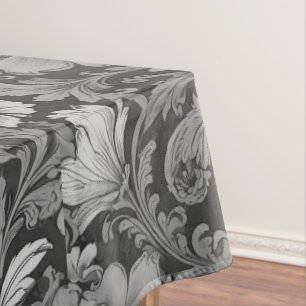Nappe Motif floral monochrome vintage