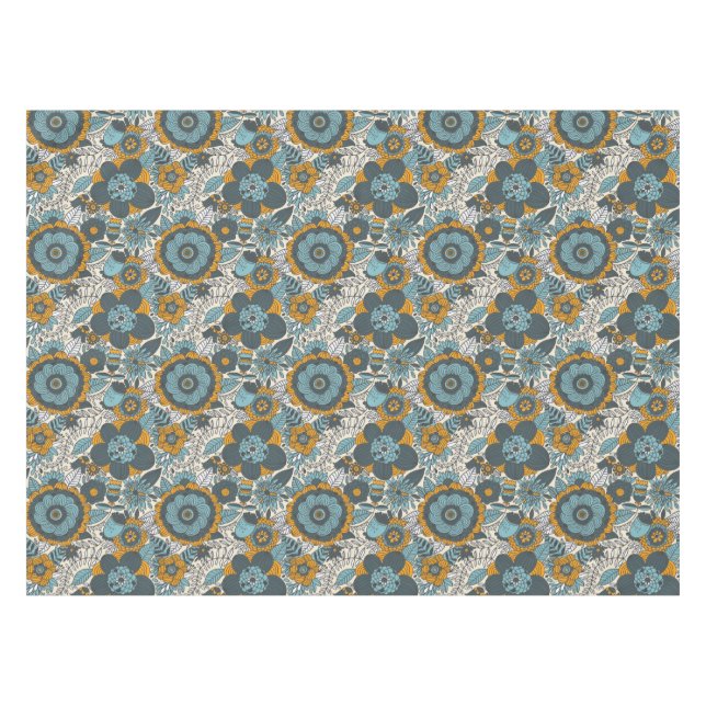 Nappe Motif floral vintage (Devant (Horizontal))