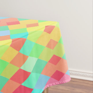 Nappe Motif géométrique coloré Conception minimale