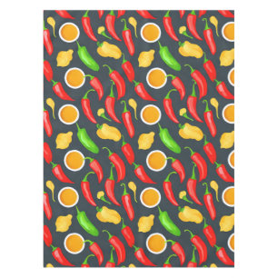 Nappe Motif Hot Chili Peppers