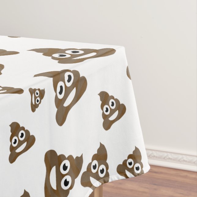 Nappe Motif mignon drôle d'Emoji de dunette (In Situ)