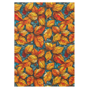 Nappe Motif mosaïque d'automne