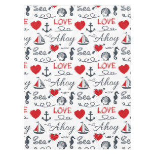 Nappe Motif nautique sans voile