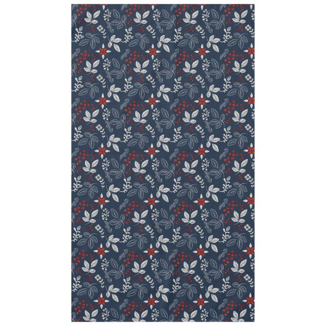 Nappe Motif Nordique Hiver sans joint (Devant)