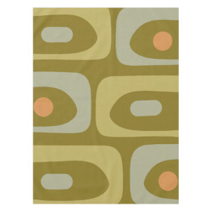 Nappe Motif Olive Green de Piquet moderne du milieu du s