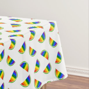 Nappe Motif Rainbow Watermelon