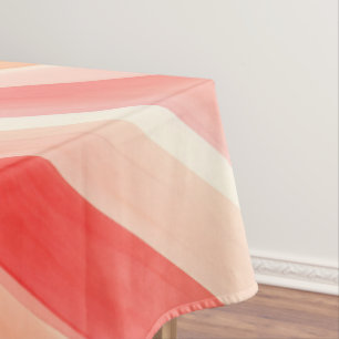 Nappe Motif rayé aquarelle coloré lumineux