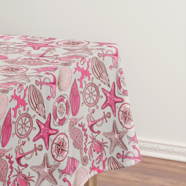 Nappe Motif rose de mer (In Situ)
