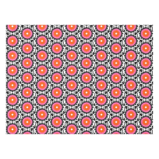 Nappe Motif rose de Suzani (Devant (Horizontal))